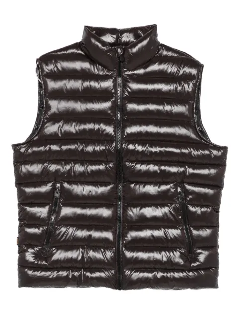 Save The Duck quilted zip-front waistcoat