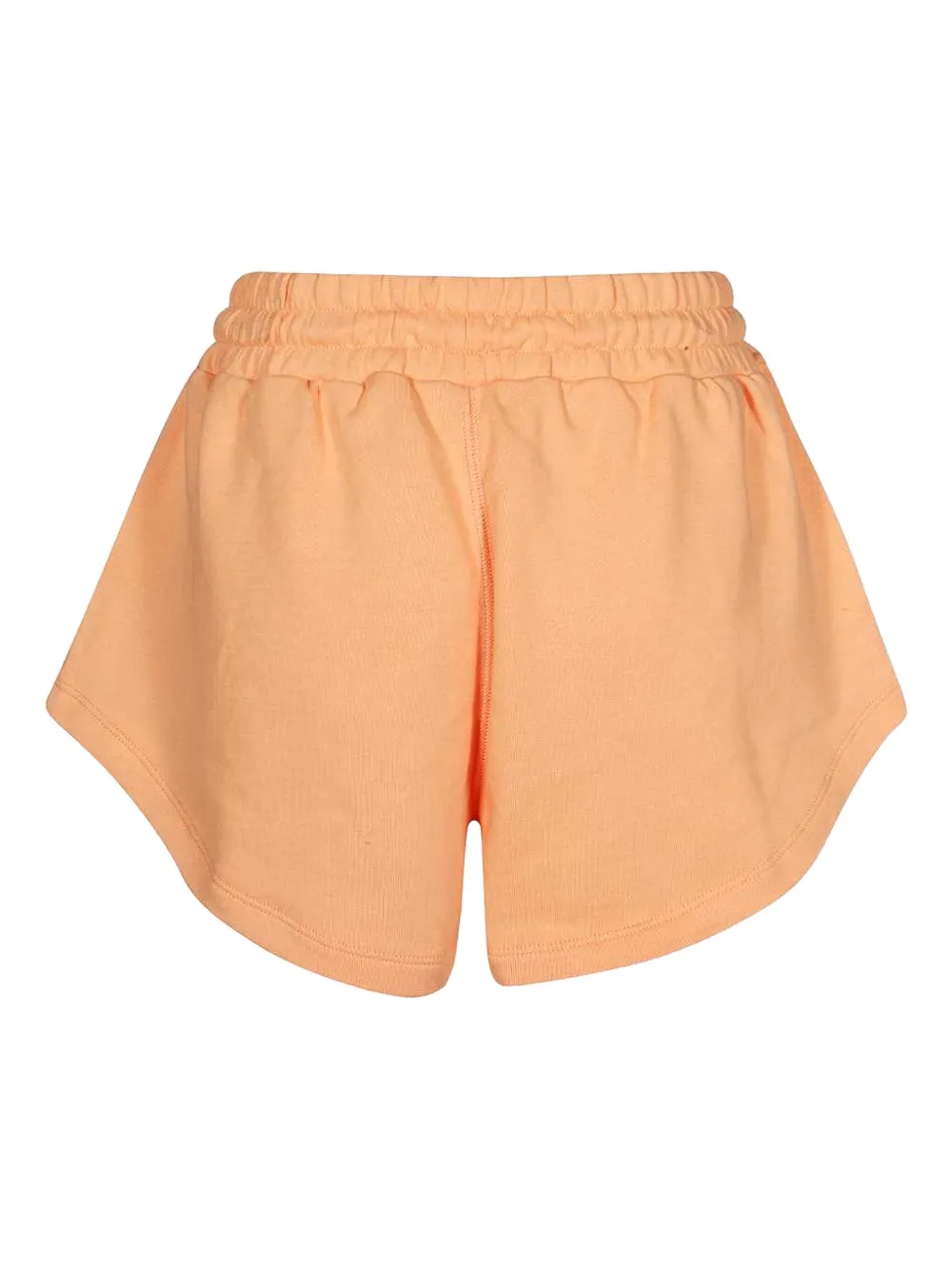 MSGM logo-patch track shorts Oranje