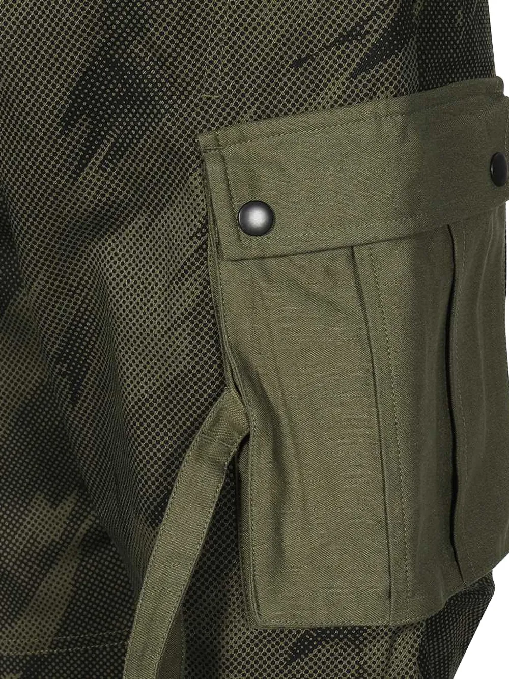 Maharishi camouflage cargo pants Groen