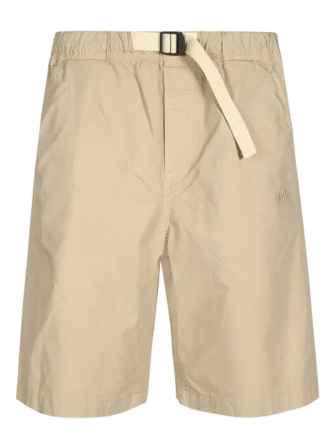 MSGM belted cotton shorts