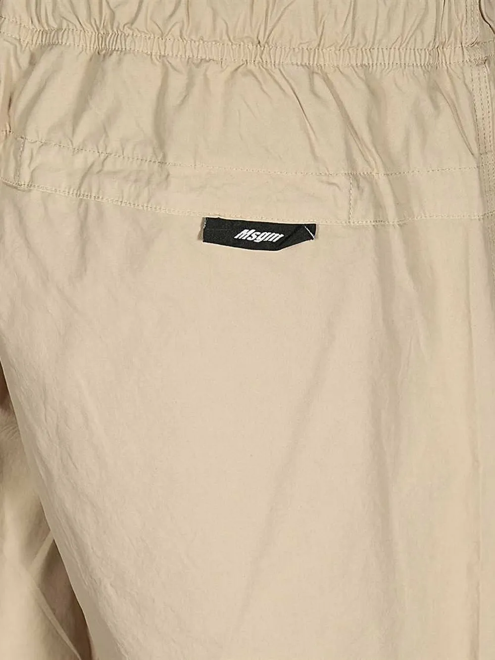 MSGM Shorts met ceintuur Beige