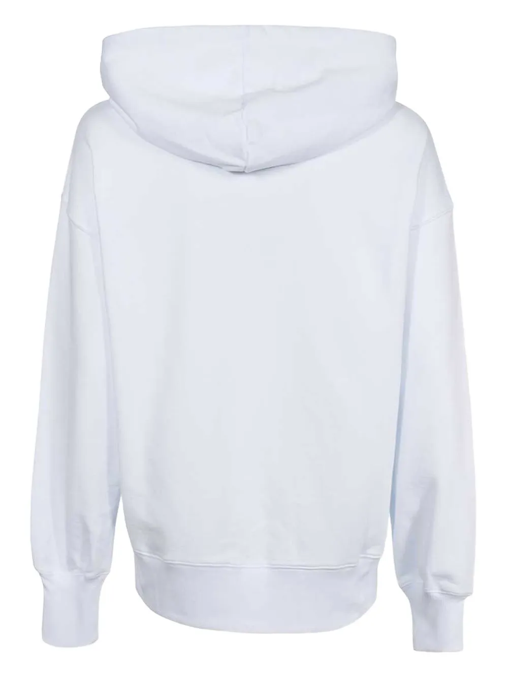 MSGM cat-print cotton hoodie Wit