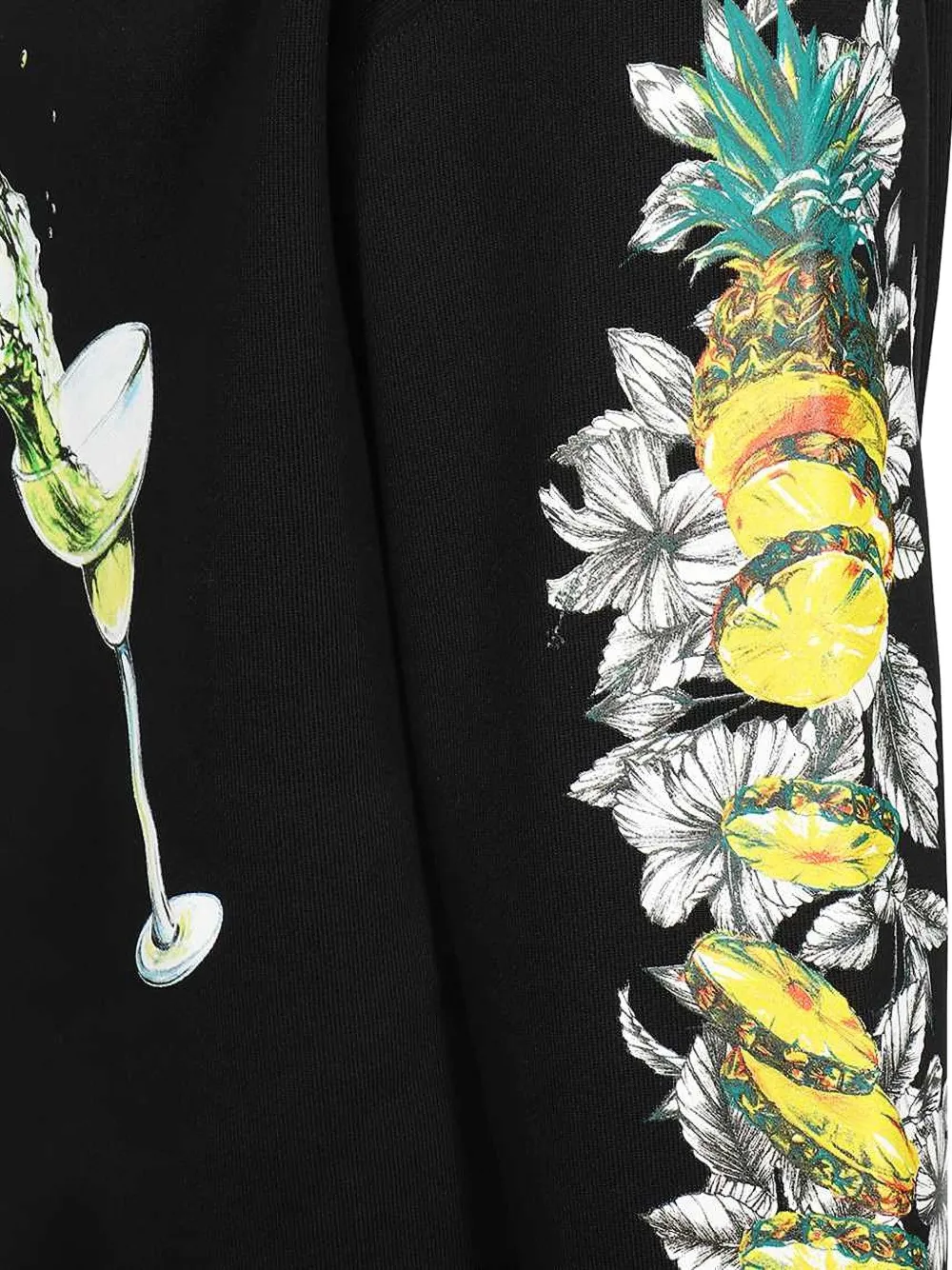 MSGM graphic-print sweatshirt Zwart