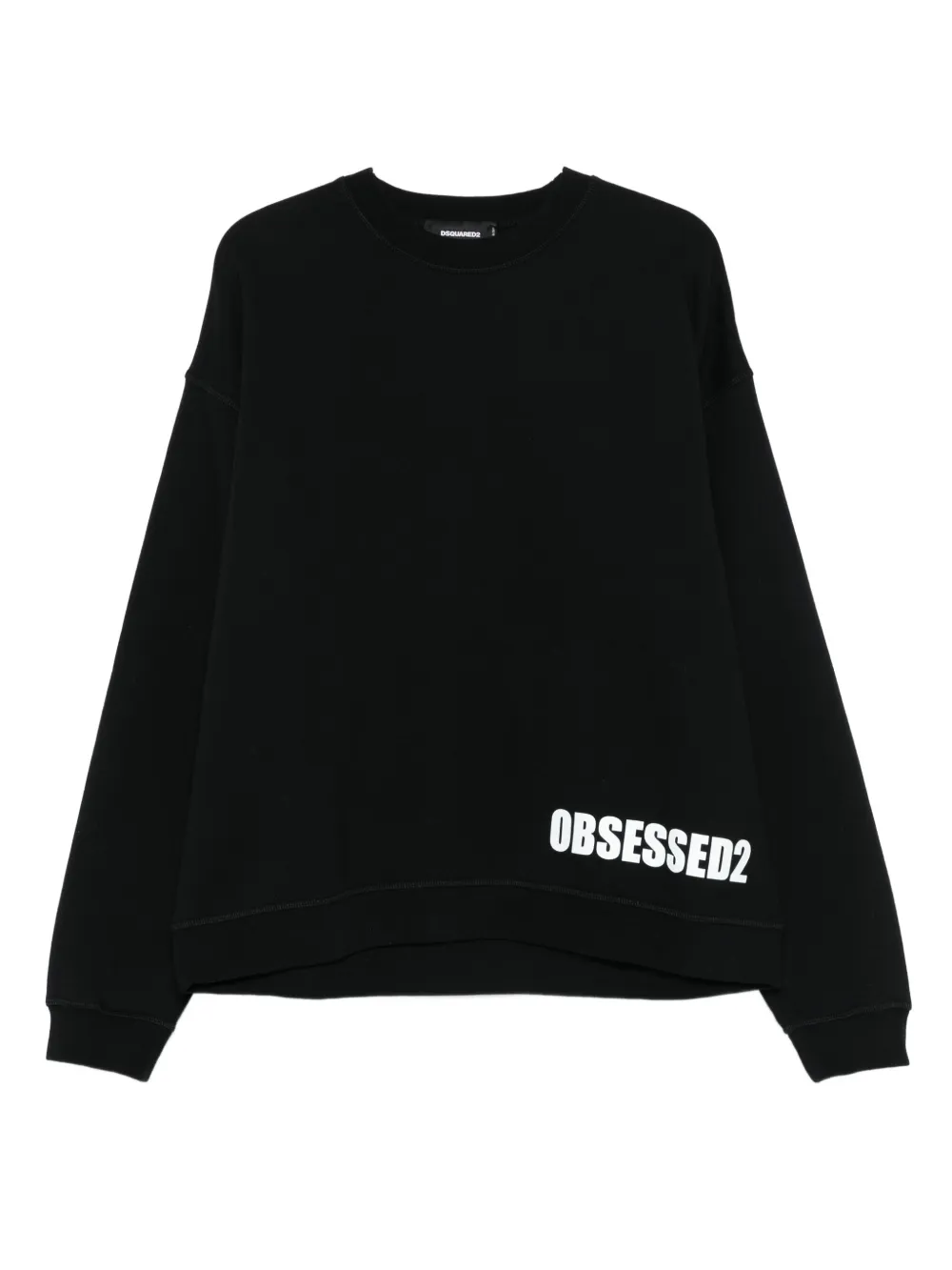 DSQUARED2 Obsessed2 logo sweatshirt | Black | Image 1