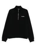 DSQUARED2 half-zip cotton sweatshirt - Black