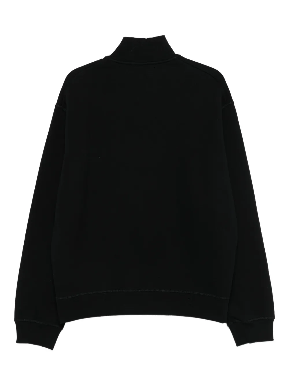 DSQUARED2 half-zip cotton sweatshirt - Zwart