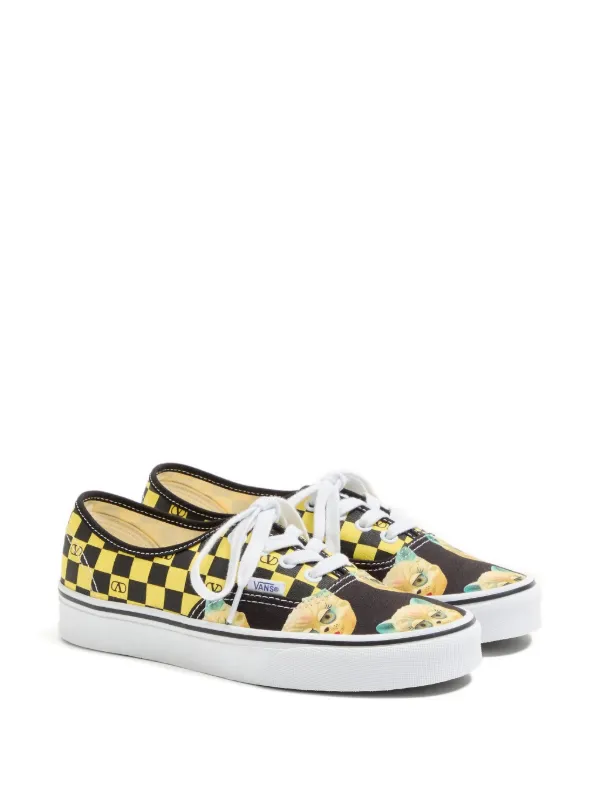 Valentino Garavani x Vans チェッカーボード スニーカー | イエロー 