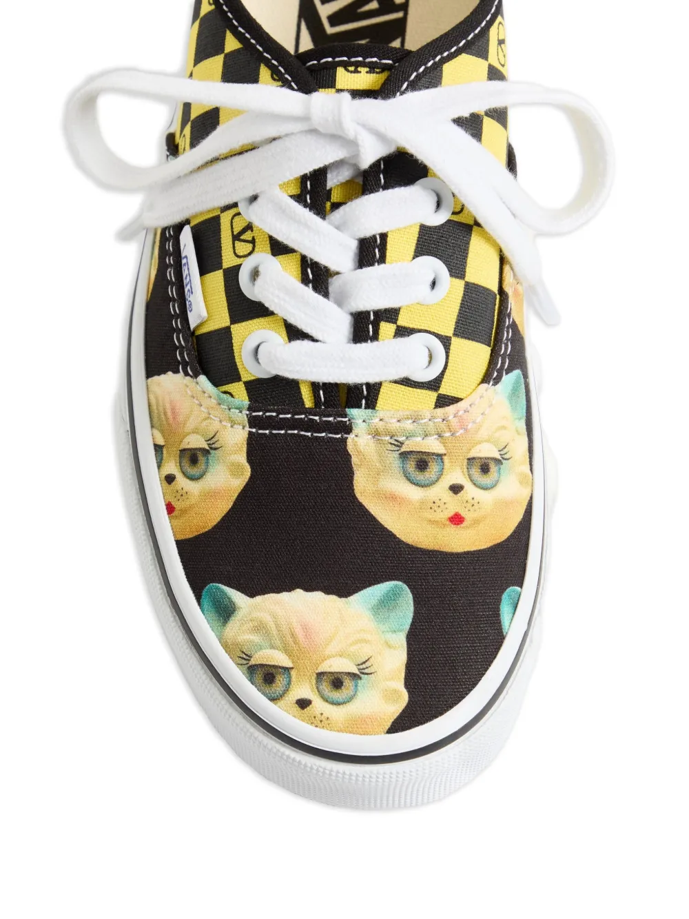 Valentino Garavani x Vans VLogo sneakers met print Geel