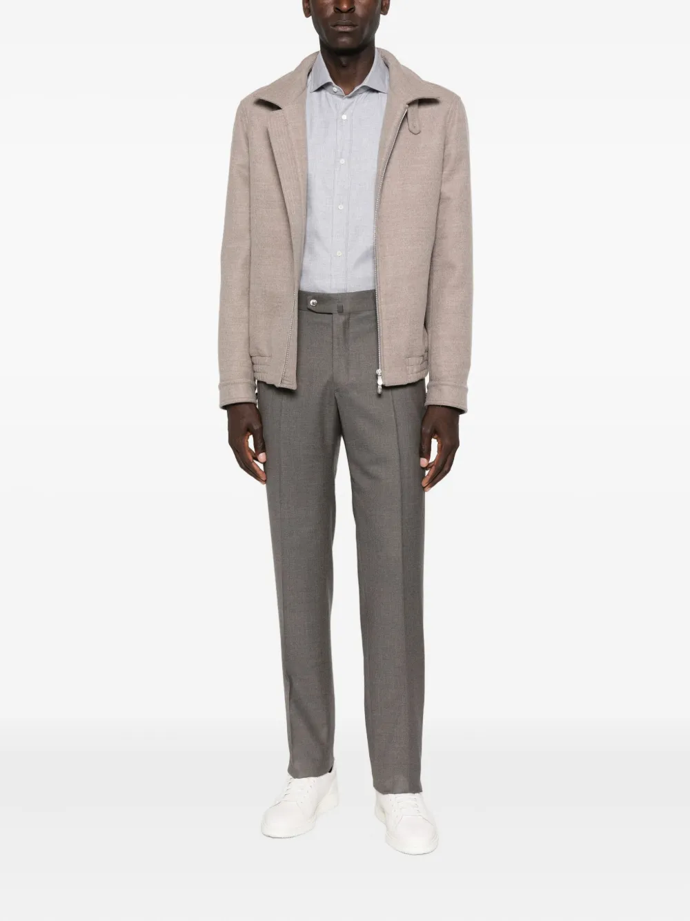 Brunello Cucinelli Button-down overhemd - Grijs