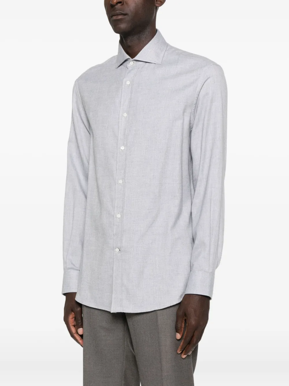 Brunello Cucinelli Button-down overhemd Grijs