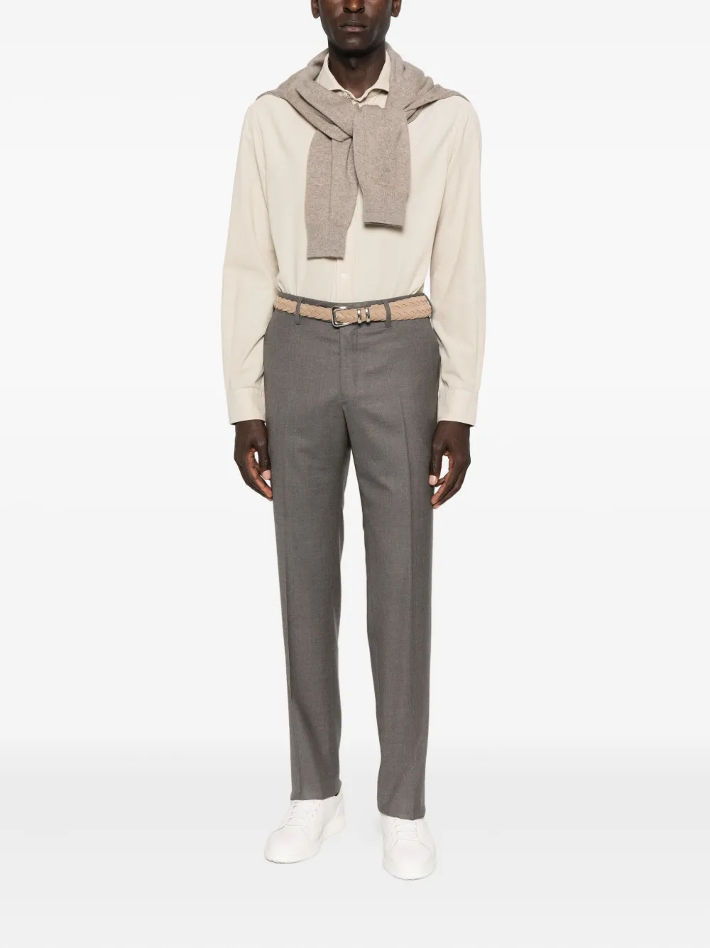 Brunello Cucinelli Button-down overhemd - Beige