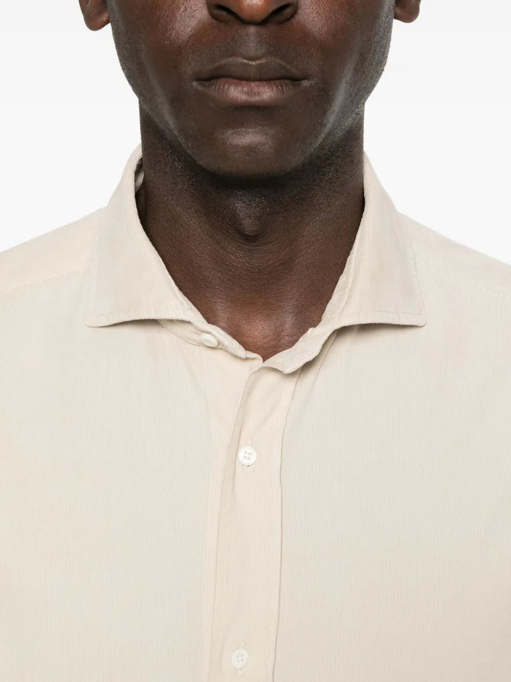 Brunello Cucinelli Button-down overhemd Beige