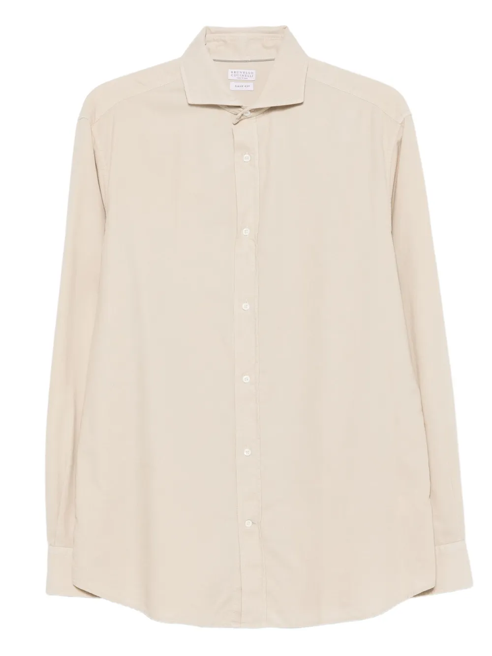 Brunello Cucinelli long-sleeve button-down shirt | Neutrals | Image 1