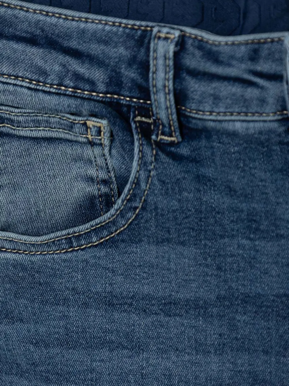 Emporio Armani Kids Jeans met zak Blauw