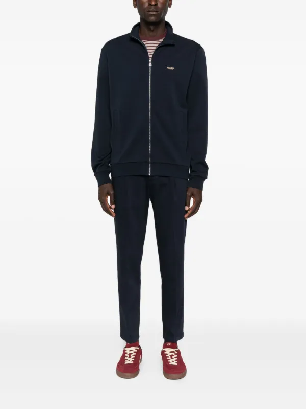 Woolrich zip-up Turtleneck Sweatshirt | Blue | FARFETCH