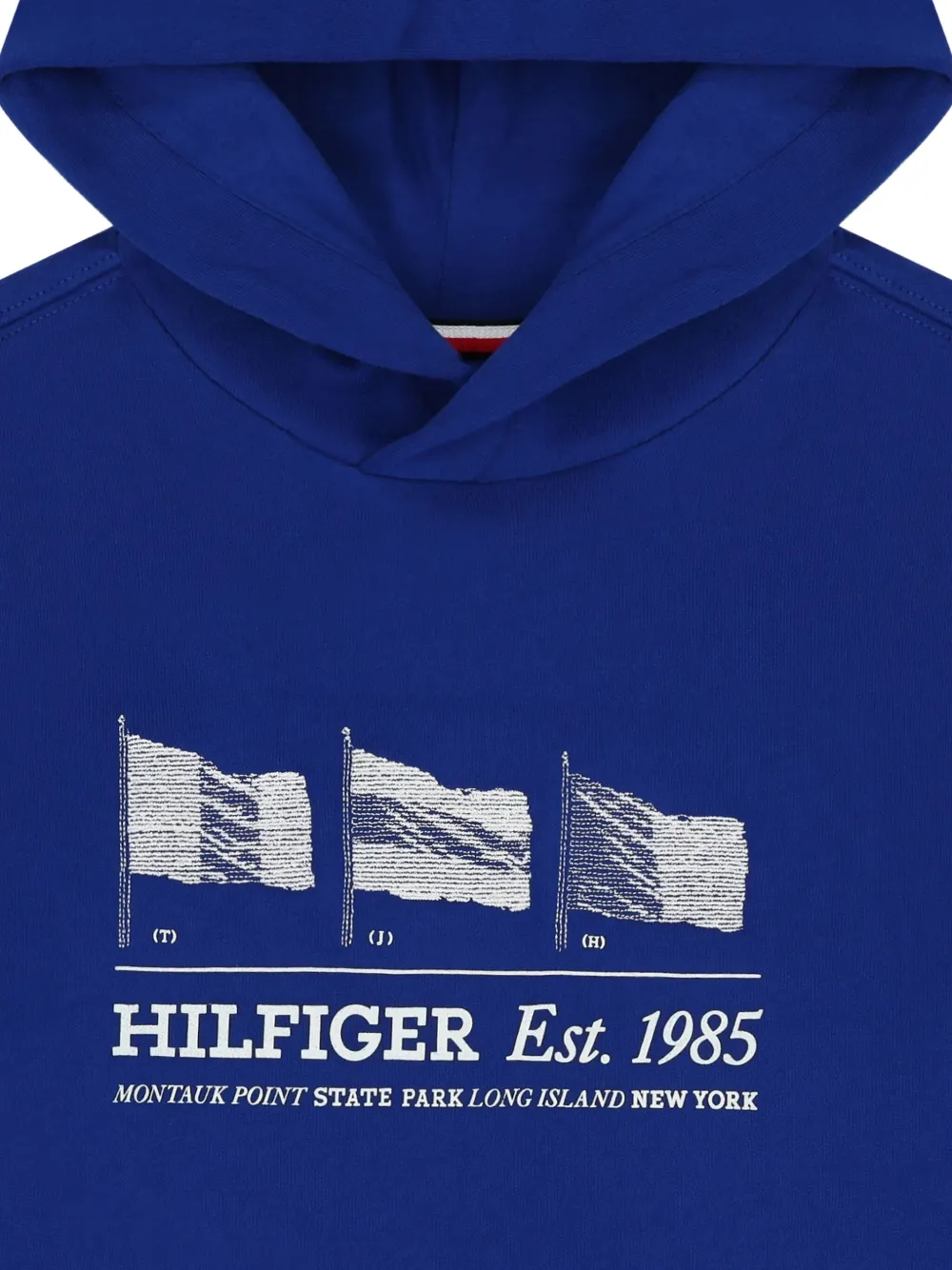 Tommy Hilfiger Junior Hoodie met grafische print Blauw