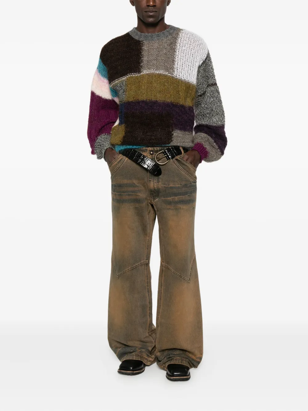 Magliano patchwork sweater | Knitted Sweaters | Image 2