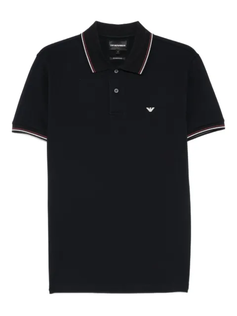 Emporio Armani tipped-collar polo shirt