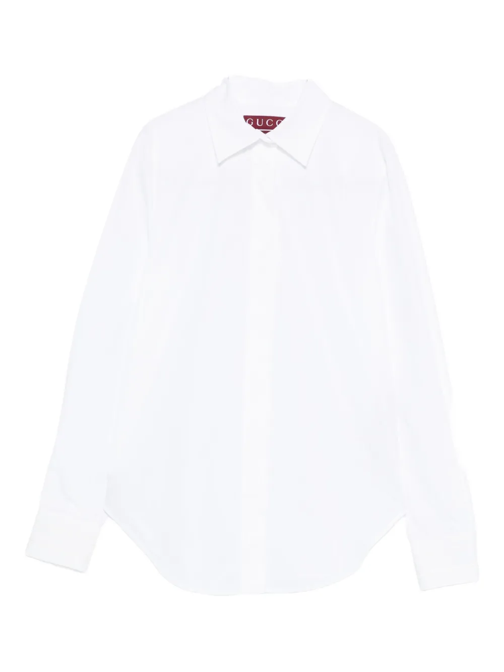 Gucci camisa con cuello de pico | blanco | Image 1