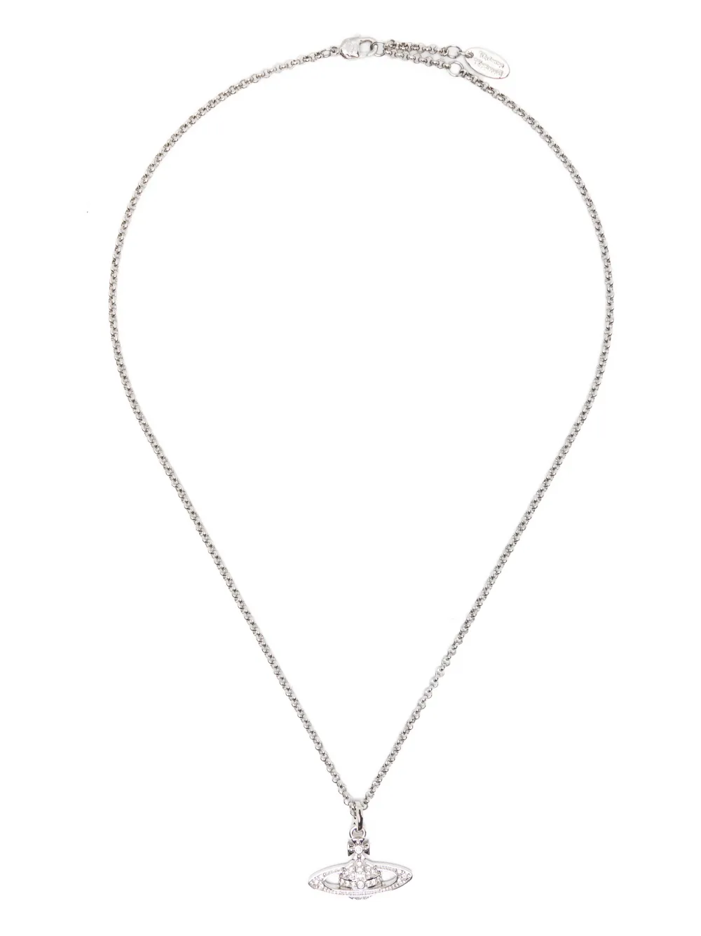 Vivienne Westwood Mini Bas Relief Pendant n ecklace - Argento