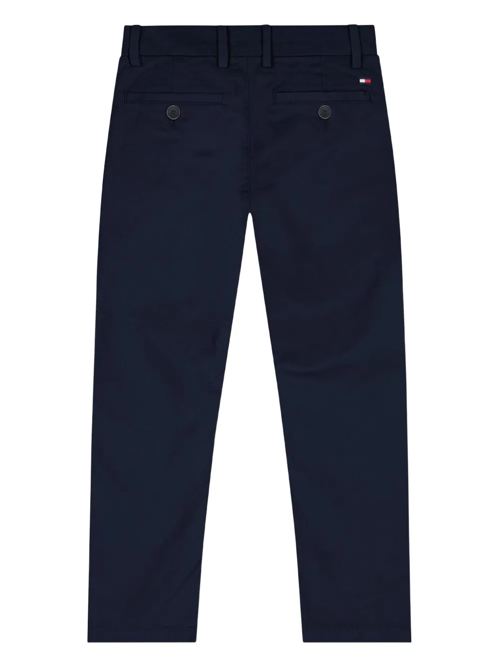 Tommy Hilfiger Junior welt-pocket flag-detail chinos | Boys Casual Trousers | Image 2