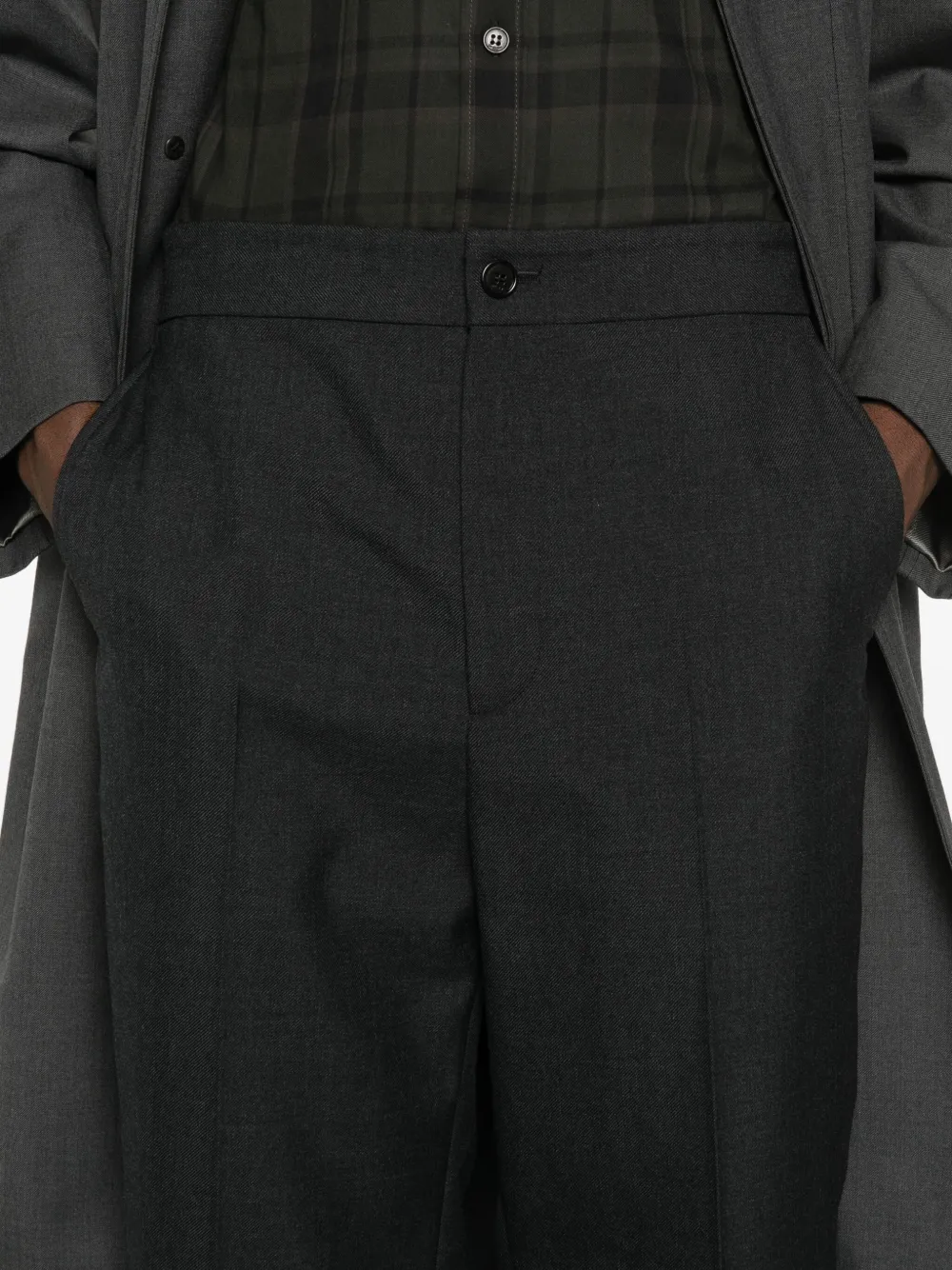 Gucci Plooibroek Grijs