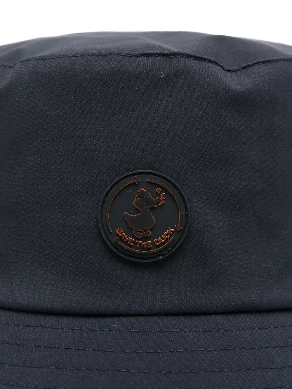 Save The Duck Vissershoed met logo Blauw