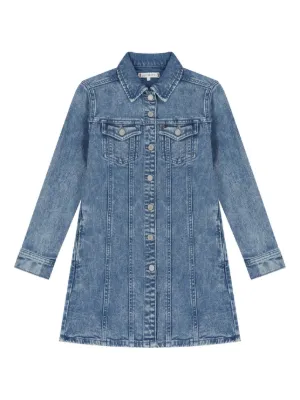 POLO RALPH LAUREN KIDS Polo Pony デニムワンピース | ブルー