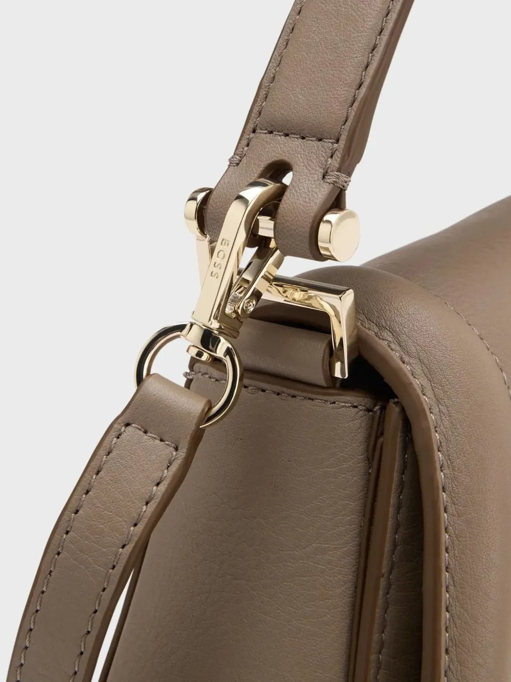 BOSS Medium Ariell schoudertas Bruin