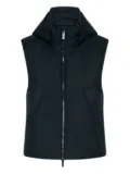 Marella hooded puffer vest - Grey