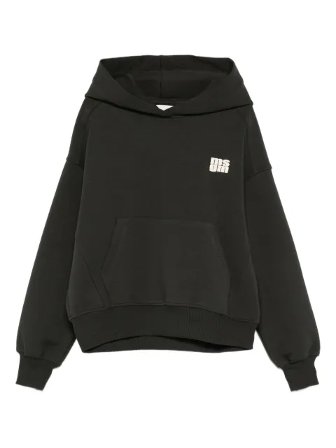 MSGM Kids logo-print hoodie