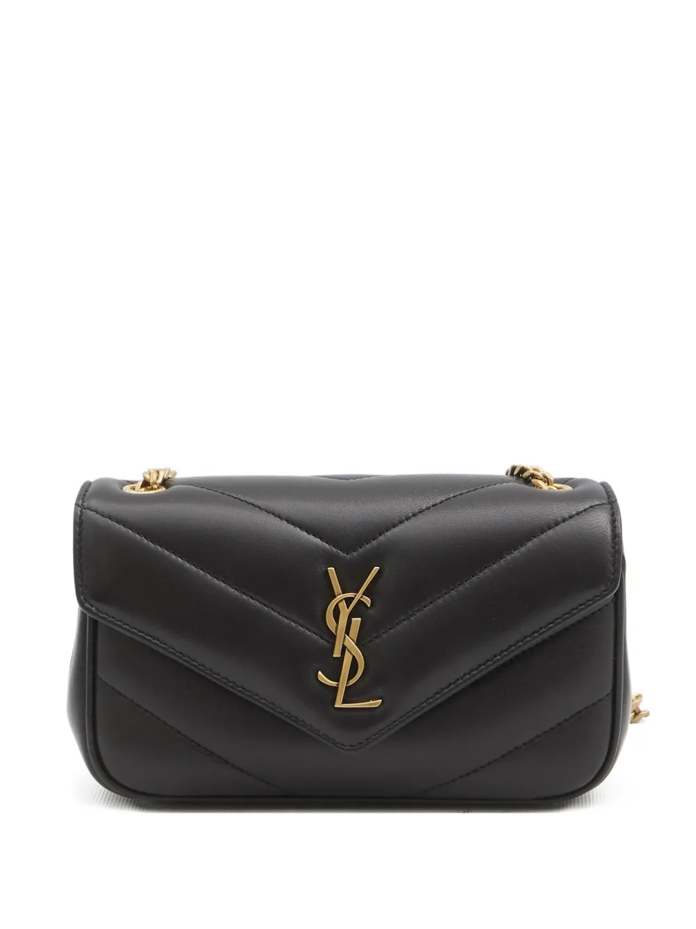 Saint Laurent mini Loulou bag Zwart