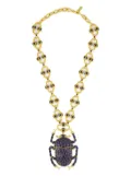 Begüm Khan Bitter Sweet Love Windsor beetle necklace - Gold