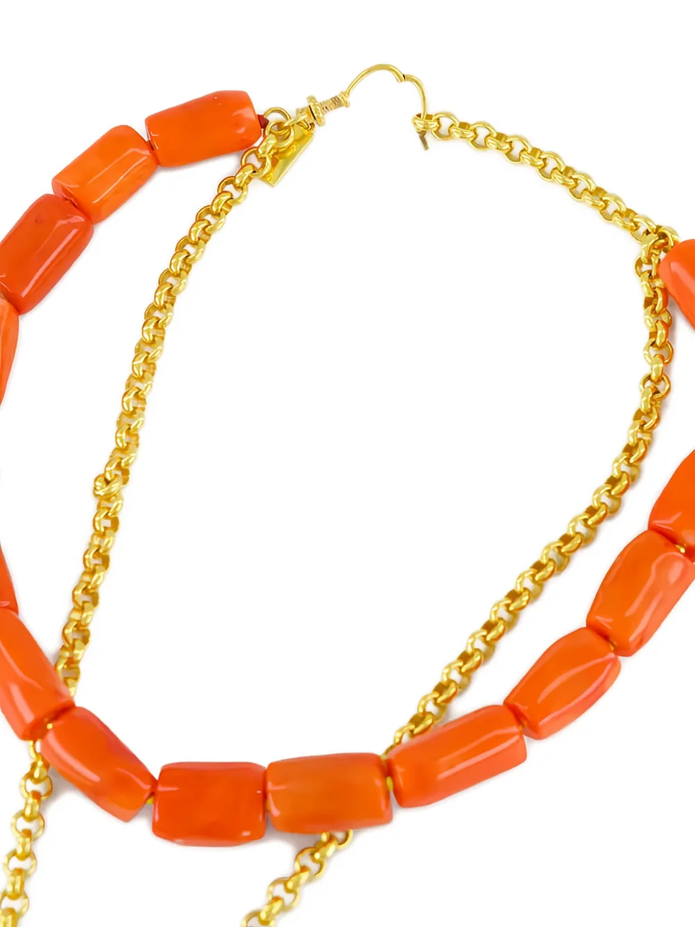 Begüm Khan scarab-motif necklace - Groen