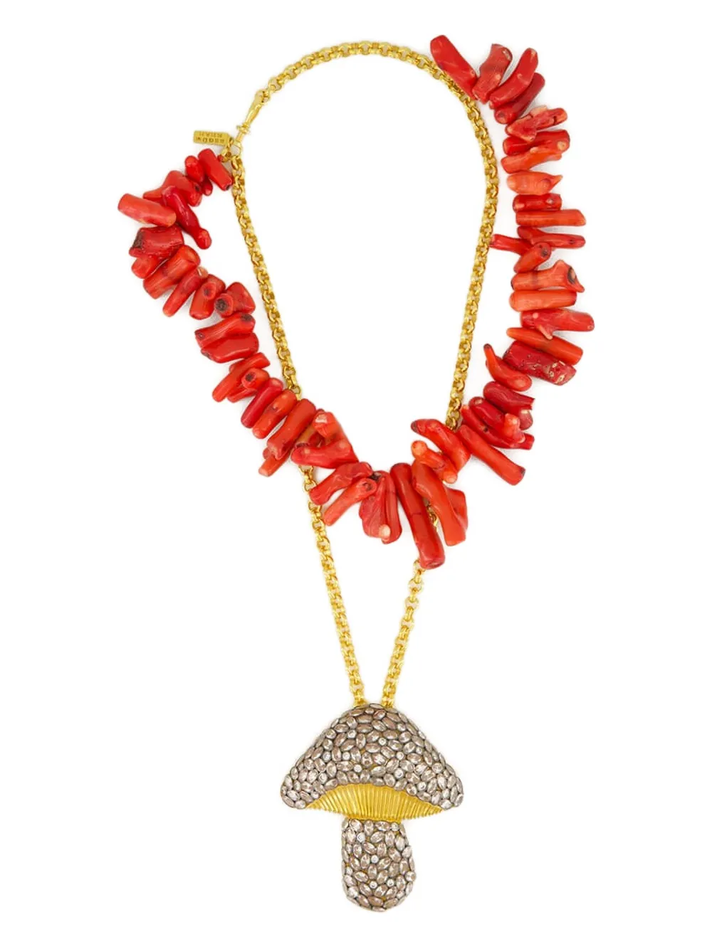 Begüm Khan mushroom necklace - Oro