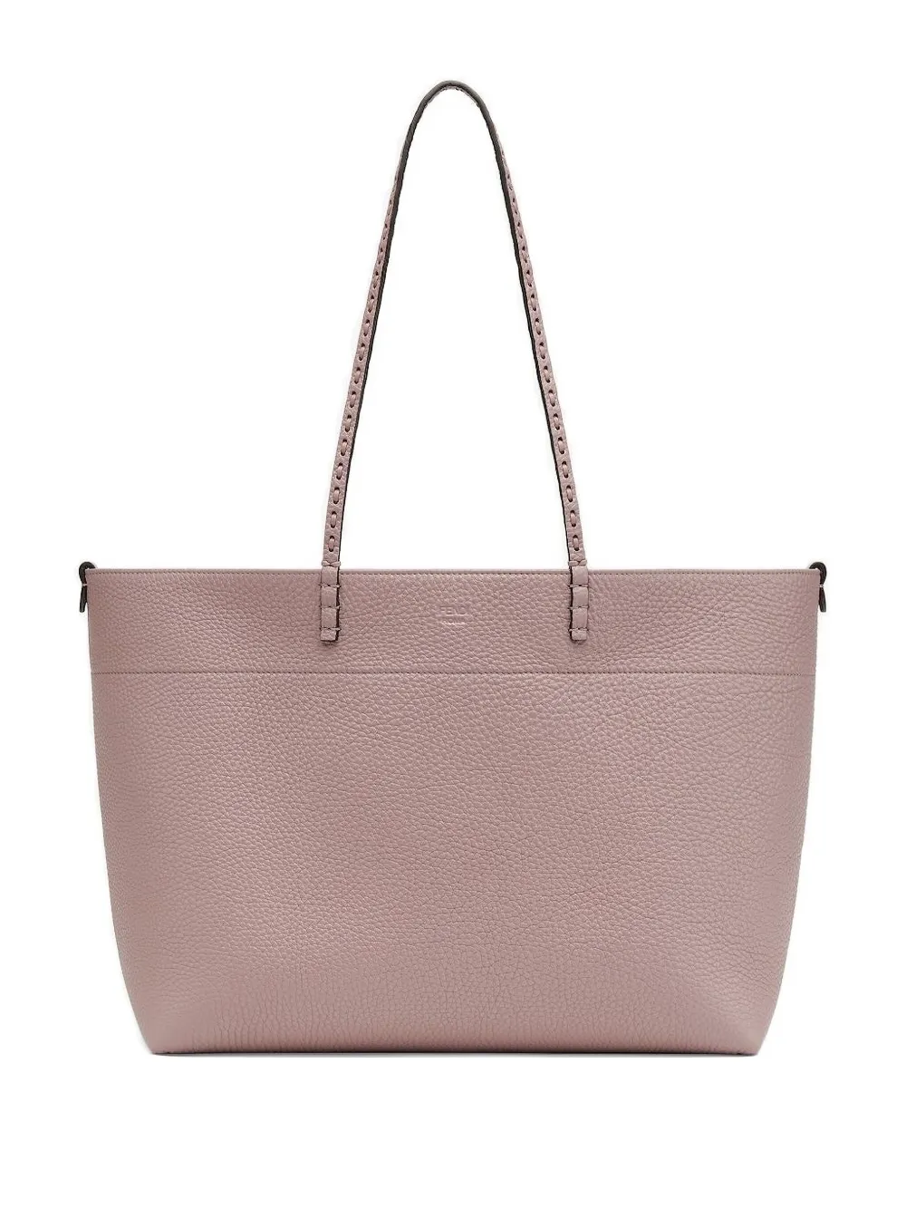 FENDI medium Roll leather tote bag Roze