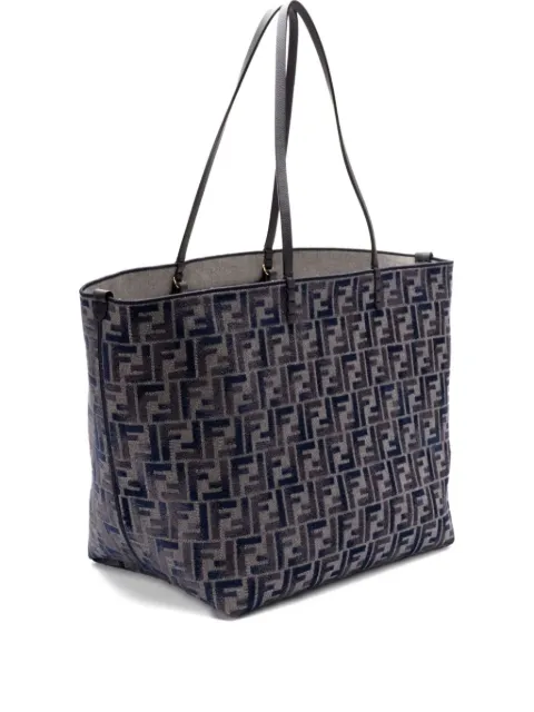 FENDI large Roll FF-pattern tote bag