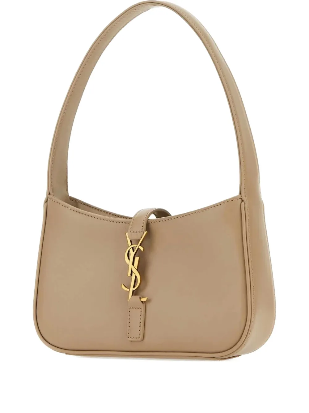 Saint Laurent Mini Le 5 À 7 Hobo Bag In Neutral