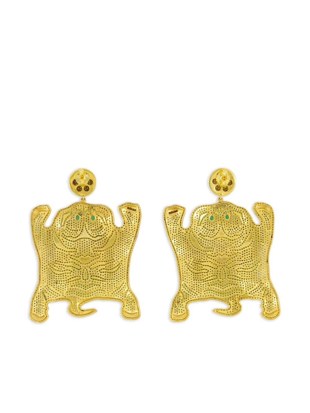 Begüm Khan Bengal tiger-shaped earrings | Image 2
