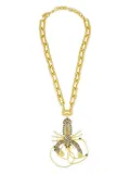 Begüm Khan Piazza lobster-pendant chain necklace - Gold