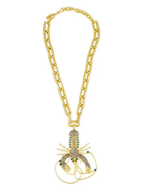 Begüm Khan Piazza lobster-pendant chain necklace
