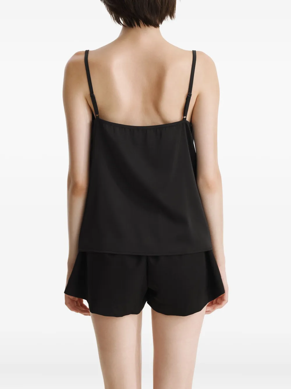 2310 STUDIO Tanktop met kant Zwart