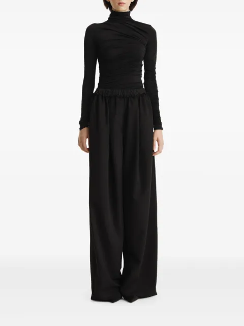 2310 STUDIO draped high-neck top