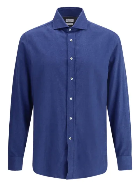 Brunello Cucinelli button-cuff long-sleeve shirt