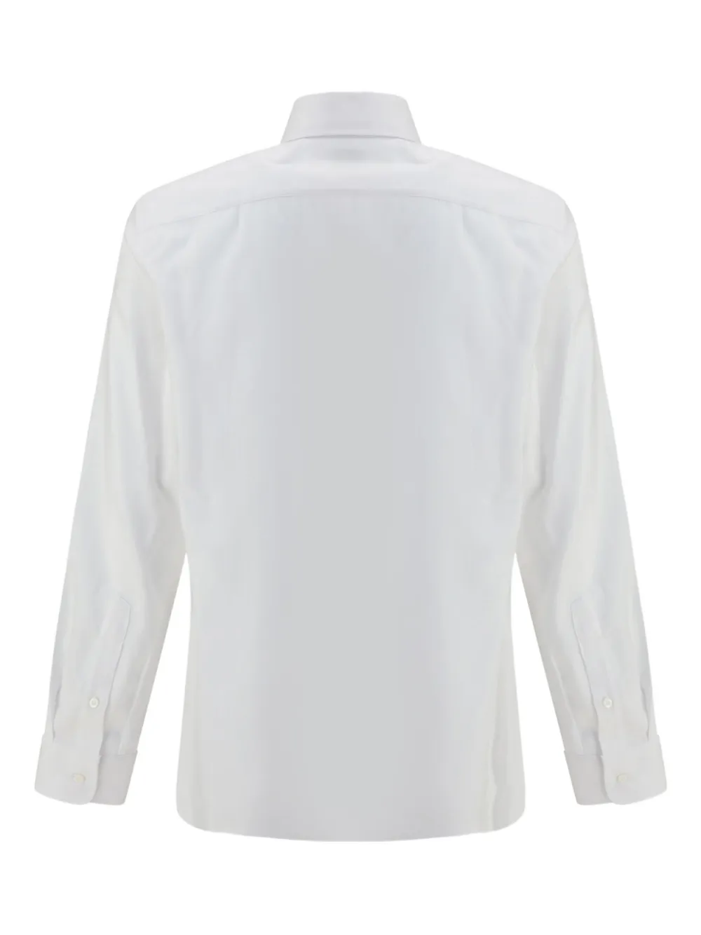 Brunello Cucinelli long-sleeve button-down shirt - Wit