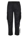 Maharishi elasticated-waistband cargo trousers - Blue