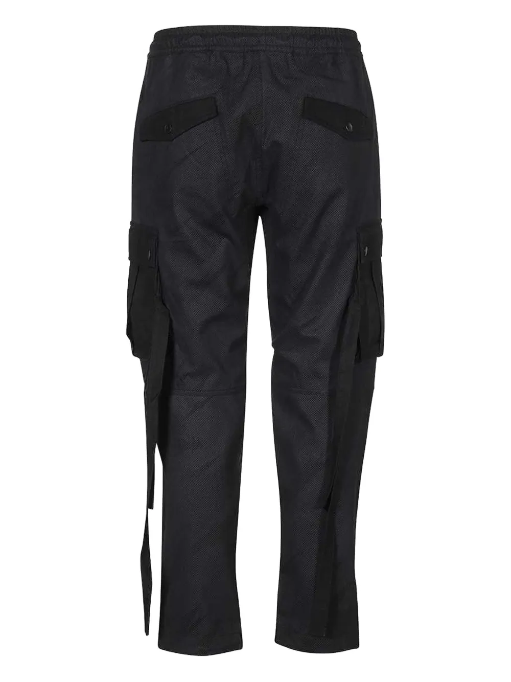 Maharishi elasticated-waistband cargo trousers Blauw