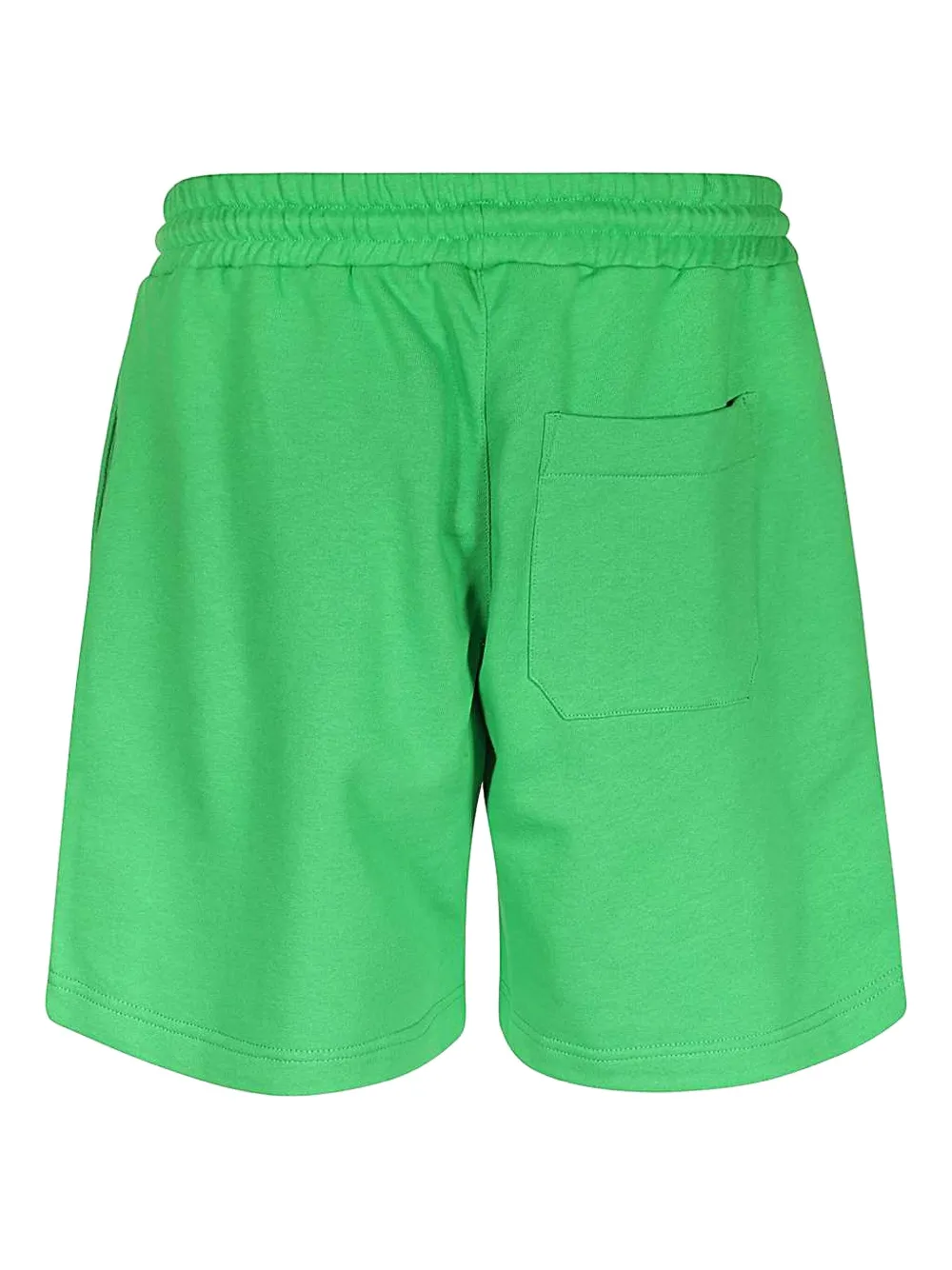 MSGM Shorts met elastische tailleband en logodetail Groen