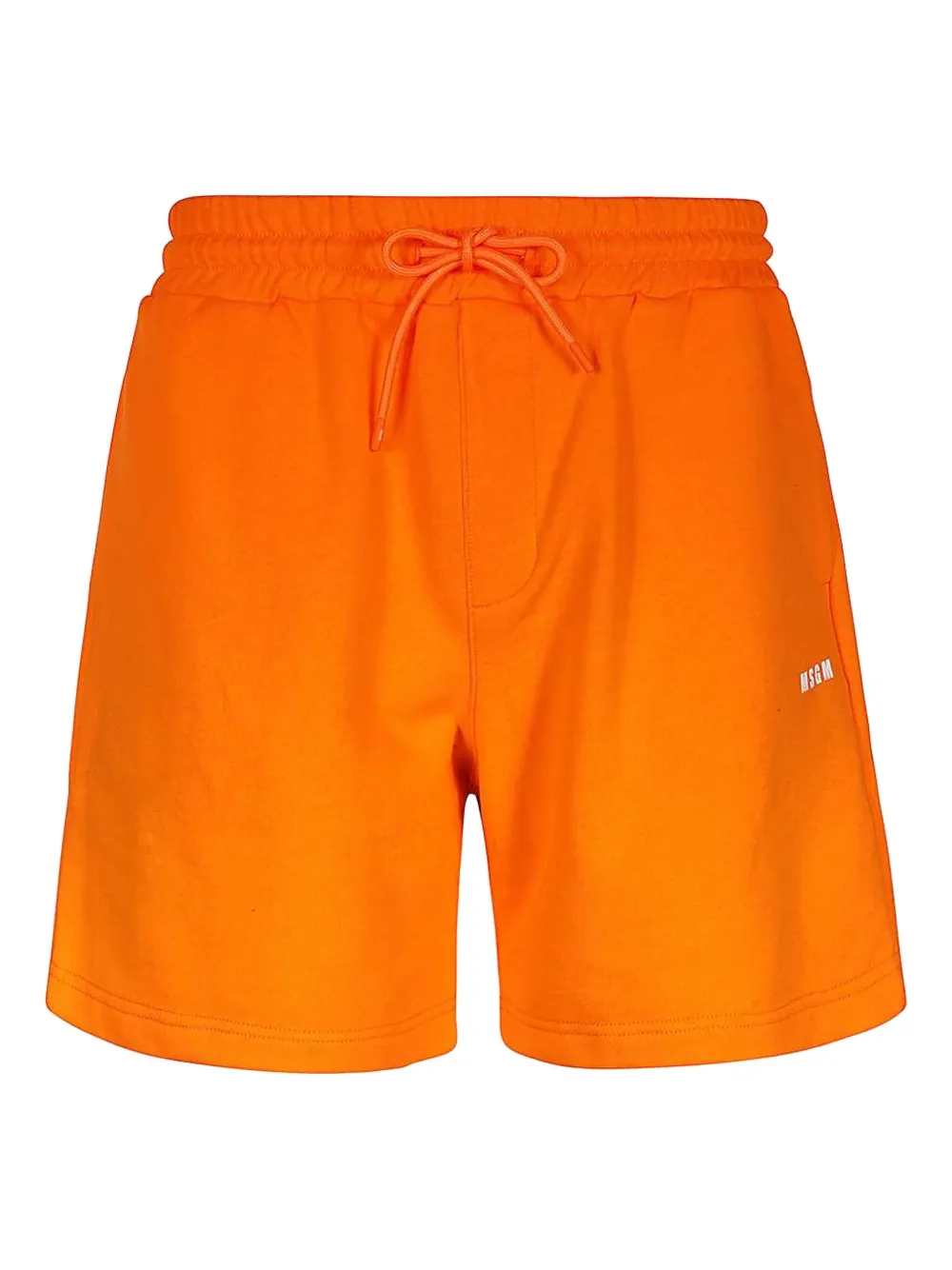 MSGM Shorts met elastische tailleband Oranje