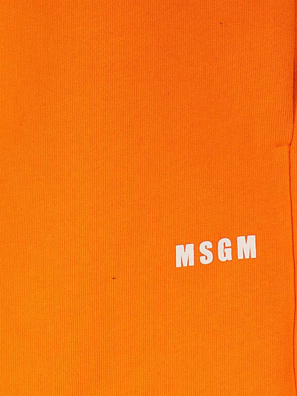 MSGM Shorts met elastische tailleband Oranje